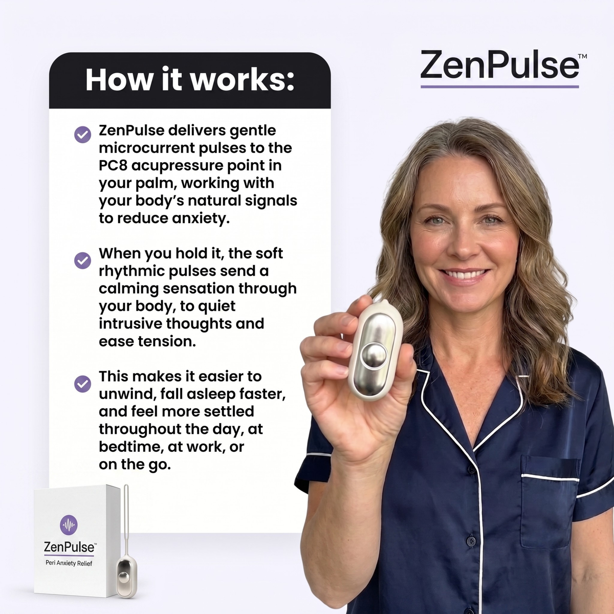 ZenPulse™ - Peri Anxiety Support