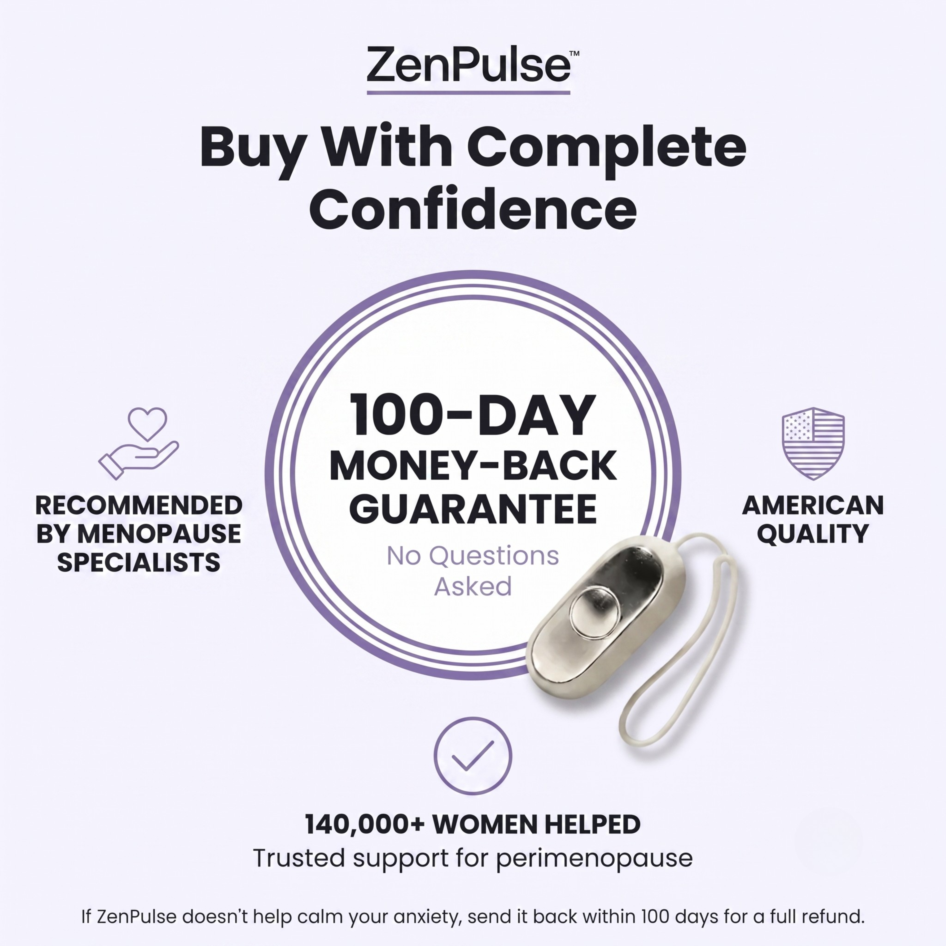 ZenPulse™ - Peri Anxiety Support